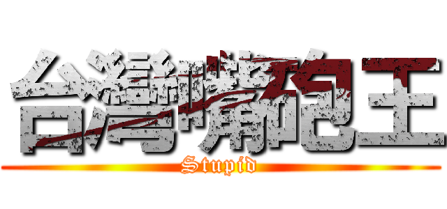 台灣嘴砲王 (Stupid)