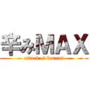 辛みＭＡＸ (attack of karami)