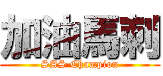 加油馬刺 (SAS Champion)