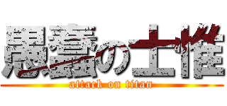 愚蠢の士惟 (attack on titan)