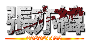 張亦緯 (098924435)