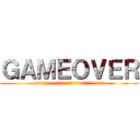 ＧＡＭＥＯＶＥＲ (m9｡ﾟ(ﾟ^Д^ﾟ)ﾟ｡ﾌﾟｷﾞｬｰｯﾊﾊﾊﾋｬﾋｬﾋｬﾋｬ)