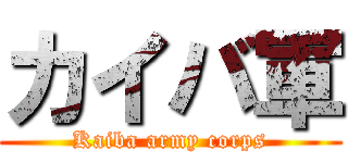 カイバ軍 (Kaiba army corps)