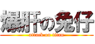 爆肝の兔仔 (attack on titan)