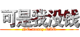 可是我没钱 (NO money QAQ)