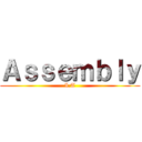 Ａｓｓｅｍｂｌｙ (I.T)
