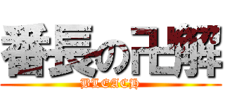 番長の卍解 (BLEACH)