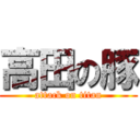 高田の豚 (attack on titan)