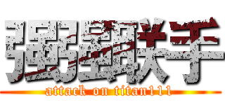 强强联手 (attack on titan111)