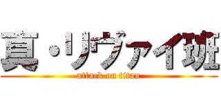 真・リヴァイ班 (attack on titan)