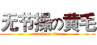 无节操の黄毛 (attack on titan)