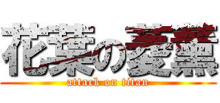 花葉の菱薰 (attack on titan)