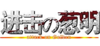 进击の葱明 (attack on Golden)