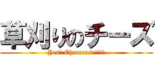 草刈りのチーズ (Yes! Cheeeeese!!!!)
