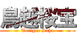 鳥越桜宝 (Torigoe Saho)