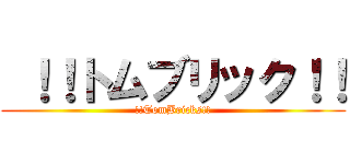  ！！トムブリック！！ (!!TomBricks!!)