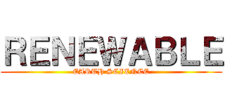 ＲＥＮＥＷＡＢＬＥ (EARTH SCIENCE)