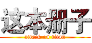 这本册子 (attack on titan)
