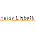 Ｈｅｉｄｙ Ｌｉｓｂｅｔｈ  (5to parvulario "D")