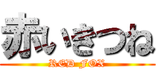 赤いきつね (RED FOX)