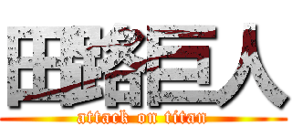 田路巨人 (attack on titan)