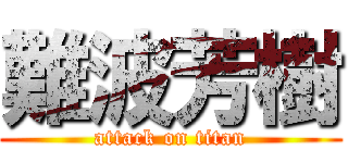 難波芳樹 (attack on titan)