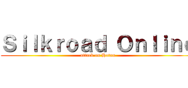 Ｓｉｌｋｒｏａｄ Ｏｎｌｉｎｅ (attack on Hotan)