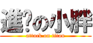 進擊の小胖 (attack on titan)