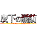 皮下の脂肪 (subcutaneous fat)