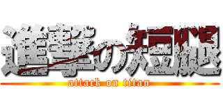 進撃の短腿 (attack on titan)