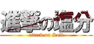 進撃の塩分 (attack on Solt)