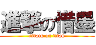 進撃の惜墨 (attack on titan)