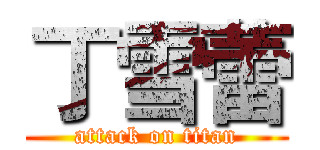 丁雪蕾 (attack on titan)