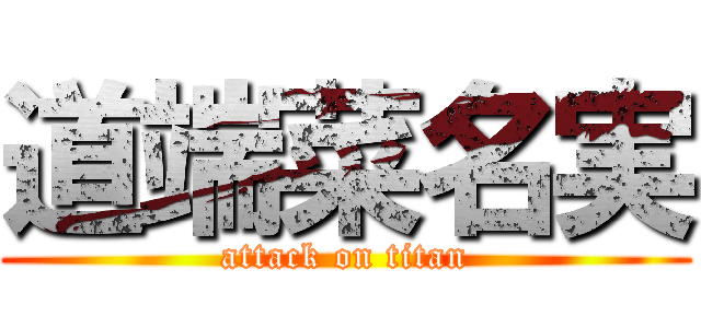 道端菜名実 (attack on titan)