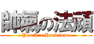 帥氣の法頑 (You Are Handsome)