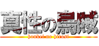 真性の烏賊 (houkei no hirosi)