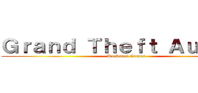 Ｇｒａｎｄ Ｔｈｅｆｔ Ａｕｔｏ Ｖ (Rockstar Games)