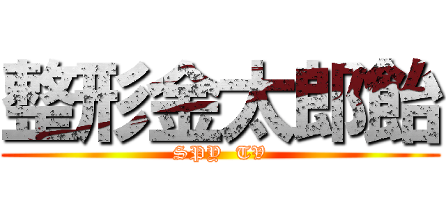 整形金太郎飴 (SPY  TV)