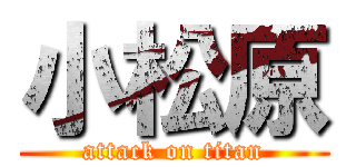 小松原 (attack on titan)