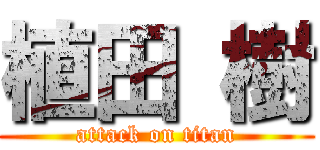 植田 樹 (attack on titan)