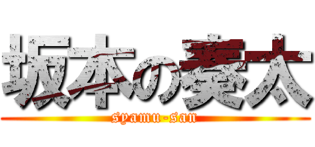 坂本の奏太 (syamu-san)