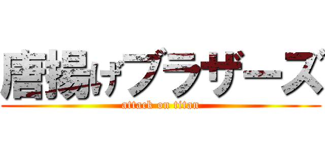 唐揚げブラザーズ (attack on titan)