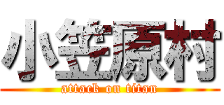 小笠原村 (attack on titan)
