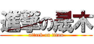 進撃の晟木 (attack on titan)