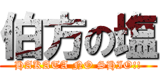 伯方の塩 (HAKATA NO SHIO!!)