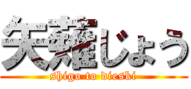 矢薙じょう (shigo to dieski)
