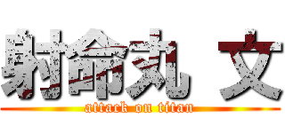 射命丸 文 (attack on titan)