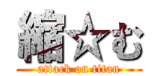 縮☆む (attack on titan)