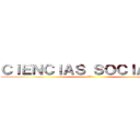 ＣＩＥＮＣＩＡＳ ＳＯＣＩＡＬＥＳ (社会科学)