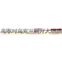 乌军对乌克兰展开大规模军事行动 ()